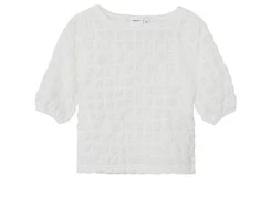 Name It bright white top